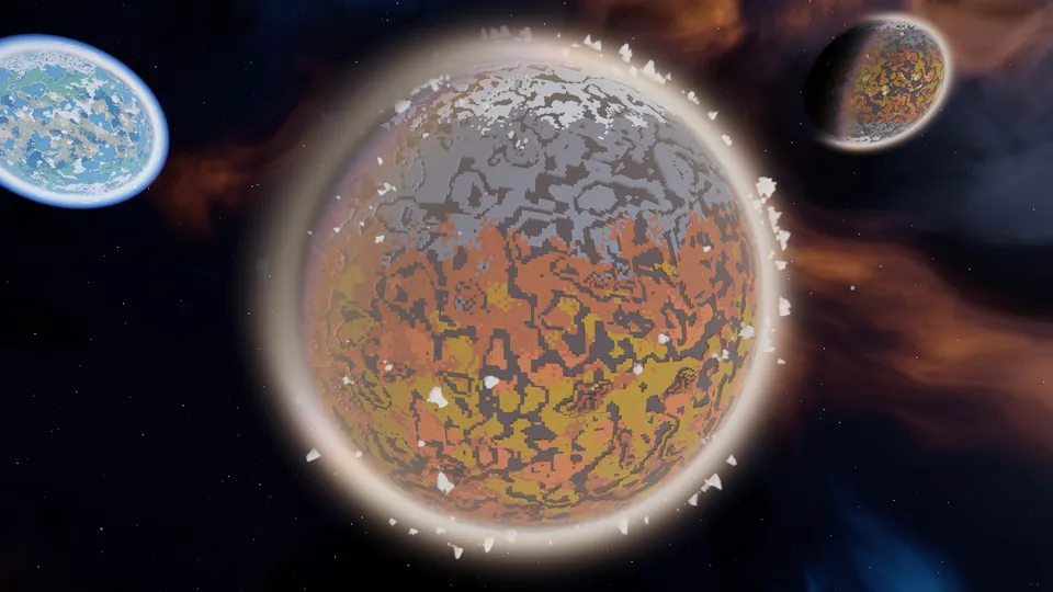 Berinena from orbit
